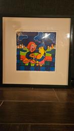 2 Zeefdrukken Maartje Wijngaarden - Ingelijst gesigneerd, Antiek en Kunst, Kunst | Litho's en Zeefdrukken, Ophalen of Verzenden