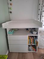 Witte Commode met 3 Lades - IKEA SMÅSTAD, Ophalen, 50 tot 70 cm, Zo goed als nieuw, 75 tot 100 cm