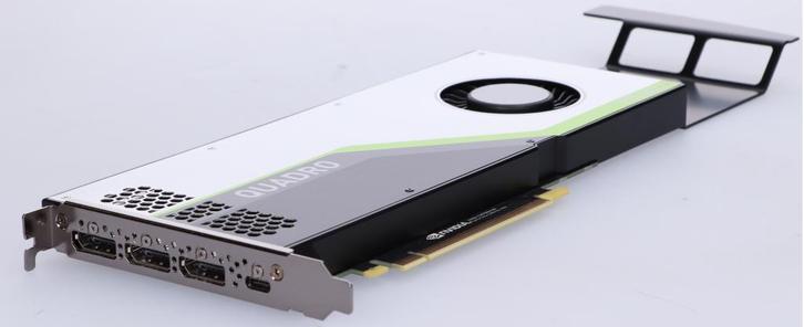 L48392-001 HP Nvidia Quadro RTX 4000 8Gb PCIe 3x DP 1x USB-C, Computers en Software, Videokaarten, Gebruikt, Nvidia, PCI-Express 3.0