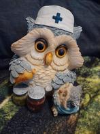 Verpleegster uil spaarpot, Ophalen of Verzenden, Kunststof