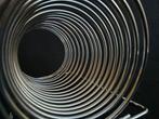 Vintage 70er jaren flexibel chroom tijdschriften/platen rack, Verzenden
