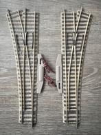 Fleischmann Profi rails, wissels 6140 L+R met aandr. (OVP), Hobby en Vrije tijd, Modeltreinen | H0, Gelijkstroom, Fleischmann