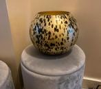 Cheetah vaas, Huis en Inrichting, Gebruikt, Overige kleuren, Verzenden, Glas