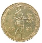 Nederland Gouden Dukaat 1921, Ophalen of Verzenden, Goud
