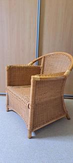 Rotan stoel, Ophalen, Bruin, Riet of Rotan, Zo goed als nieuw