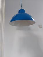 Hanglamp, blauw, Ophalen, Zo goed als nieuw, Metaal, Minder dan 50 cm