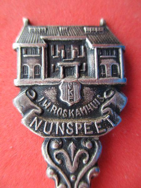 (A2123) Nunspeet J W Roskamhuis, Verzamelen, Porselein, Kristal en Bestek, Gebruikt, Bestek, Overige materialen, Ophalen of Verzenden