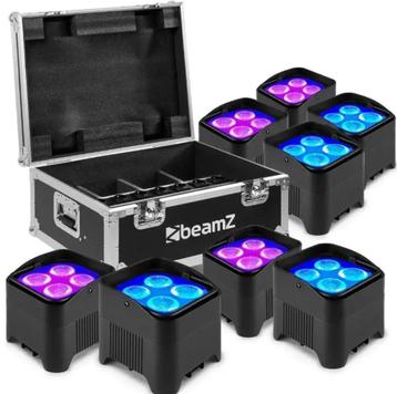 BeamZ BBP94W oplaadbaar Uplight pakket beschikbaar voor biedingen