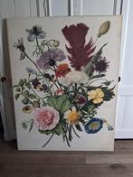 Super gaaf canvasdoek boeket bloemen. 142 cm breed en 185 cm, Ophalen, 125 cm of meer, 75 cm of meer, Print