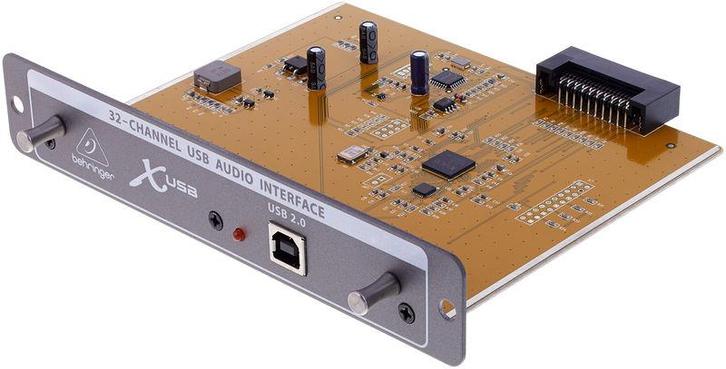 Behringer X-USB Audio Interface, Audio, Tv en Foto, Professionele Audio-, Tv- en Video-apparatuur, Zo goed als nieuw, Audio, Ophalen of Verzenden