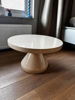 Pols Potten Zig Zag Salontafel - Beige, Ophalen, Zo goed als nieuw, Rond, Hout