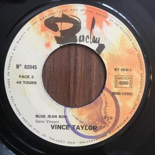 Single Vince Taylor - Blue Jean Bop / Memphis Tennessee, Cd's en Dvd's, Vinyl Singles, Gebruikt, Single, Overige genres, 7 inch
