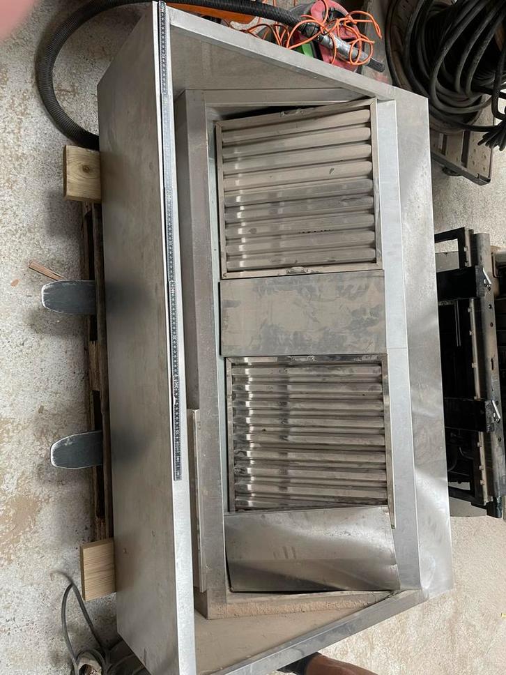 Professionele Afzuigkap Horeca, Witgoed en Apparatuur, Afzuigkappen, Gebruikt, Wandschouwkap, Ophalen