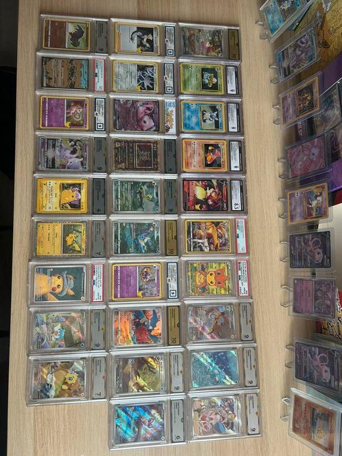 30 diverse slabs PSA/CGC/PG/GG/PS, Hobby en Vrije tijd, Verzamelkaartspellen | Pokémon, Nieuw, Meerdere kaarten, Ophalen of Verzenden
