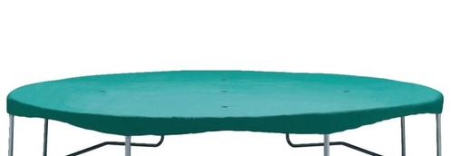 Berg trampoline Weerbeschermingshoes 330 rond groen, Kinderen en Baby's, Speelgoed | Buiten | Trampolines, Zo goed als nieuw, Ophalen