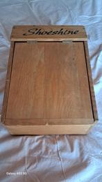 schoenpoetskist hout, Ophalen