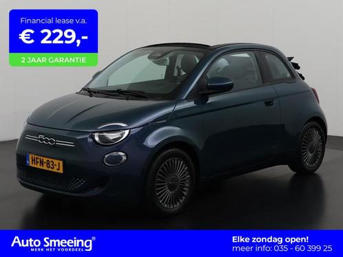 Fiat 500C Cabrio Icon 42 kWh | Comfort-pakket | Keyless | Sn, Auto's, Fiat, Bedrijf, Te koop, 500C, ABS, Airbags, Airconditioning