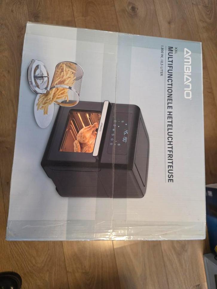 Ambiano XXL Airfryer - ls nieuw!, Witgoed en Apparatuur, Airfryers, Nieuw, Airfryer XXL, 1500 gram of meer, Ophalen of Verzenden