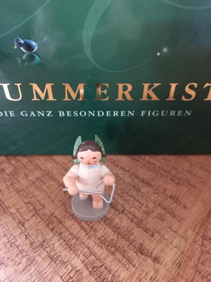 Wendt und Kühn elfpuntenengel met triangel, staand, Verzamelen, Poppetjes en Figuurtjes, Zo goed als nieuw, Ophalen of Verzenden