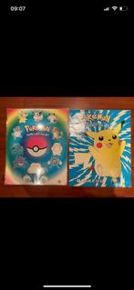 Platen posters Pokemon Pikachu ca 50x40 (1x geplasificeerd), Ophalen of Verzenden, Zo goed als nieuw, Lamp