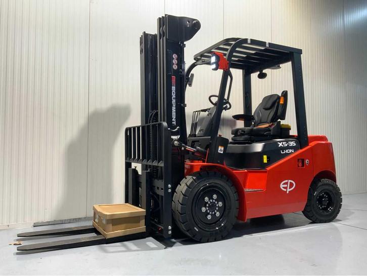 EP 3500KG Hefvermogen- 4.8 meter Triplex, Free-Lift, Side-Sh, Zakelijke goederen, Machines en Bouw | Heftrucks en Intern transport