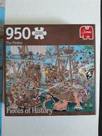 Jumbo Pieces of History The pirates 950 stukjes, Hobby en Vrije tijd, Ophalen of Verzenden, 500 t/m 1500 stukjes, Gebruikt, Legpuzzel