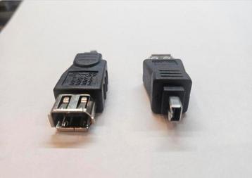 FireWire 400 Adapter 4-Pins Male - 6-Pins Female beschikbaar voor biedingen