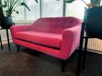 Roze bank tweezits, Huis en Inrichting, Banken | Bankstellen, Ophalen, 150 tot 200 cm, Tweepersoons, 75 tot 100 cm