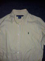 Gele Ralph Lauren blouse mt 10 mt 140, Overhemd of Blouse, Ophalen of Verzenden, Zo goed als nieuw, Jongen