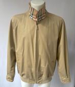 BURBERRY Khaki HAMILTON HEREN vintage bomber jacket  Maat L, Kleding | Heren, Maat 52/54 (L), Overige kleuren, Ophalen of Verzenden