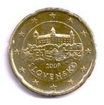 20 eurocent Slowakije Slovensko - bijzonder fraai ex. (2), Postzegels en Munten, Munten | Europa | Euromunten, Ophalen of Verzenden