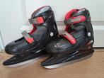 IJshockey schaatsen kunststof voet maat 34 35 36 37 rood, Sport en Fitness, Schaatsen, Overige merken, Gebruikt, Ophalen of Verzenden
