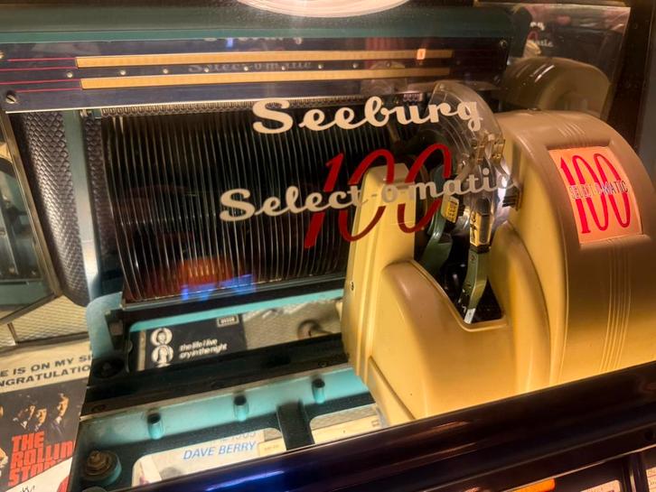 Seeburg M100B WICO, Verzamelen, Automaten | Jukeboxen, Zo goed als nieuw, Seeburg, 1970 tot heden, Ophalen