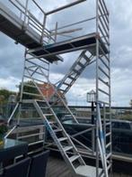 Steiger, Doe-het-zelf en Verbouw, Steigers, Ophalen, Zo goed als nieuw, Gevelsteiger, 2 tot 5 meter