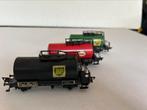 3X Fleischmann 5402 Ketelwagen, Gelijkstroom, Fleischmann, Wagon, Ophalen of Verzenden