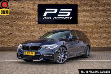 BMW 5-serie Touring 540i xDrive High Executive, Leder, Pano beschikbaar voor biedingen
