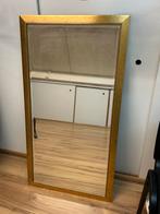 Grote Spiegel - 130x70cm - geen beschadiging, vergulde rand., Ophalen, 100 tot 150 cm, Zo goed als nieuw, 75 tot 100 cm