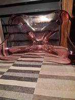 Roze Glazen Schaal - Decoratief & Elegant, Ophalen of Verzenden