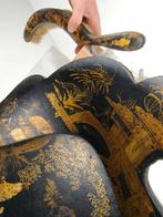 19e-eeuwse Franse Chinoiserie papier-maché silent butler, Antiek en Kunst, Ophalen