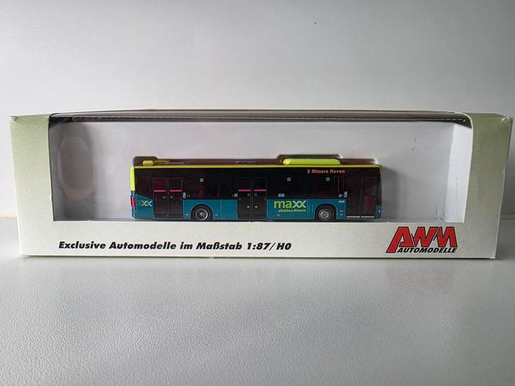 Modelbus Connexxion Almere Maxx AWM (1), Hobby en Vrije tijd, Modelauto's | 1:87, Zo goed als nieuw, Bus of Vrachtwagen, AWM, Ophalen of Verzenden