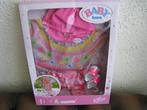 BABY BORN PONCHO-SET MET SCHOENTJES ZAPF CREATION, Ophalen of Verzenden, Nieuw, Babypop