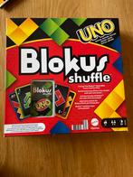 Blokus Shuffle Uno - ZGAN, Hobby en Vrije tijd, Gezelschapsspellen | Bordspellen, Ophalen of Verzenden, Zo goed als nieuw