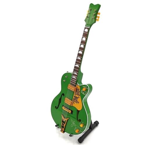 Bono Vox U2 miniatuur gitaar van hout mini guitar decoratie, Verzamelen, Muziek, Artiesten en Beroemdheden, Nieuw, Foto of Kaart