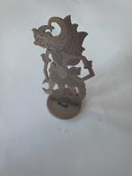 Staand figuurtje Indonesië met asbak, Antiek en Kunst, Antiek | Koper en Brons, Ophalen of Verzenden