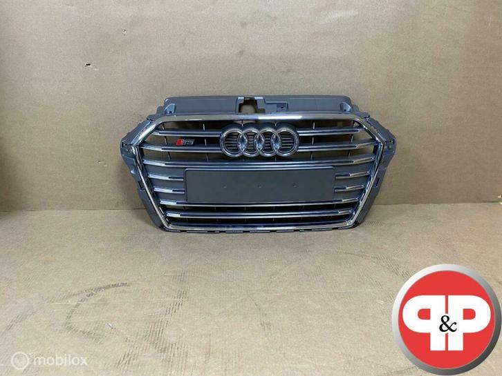 Audi S3 A3 8V F.L. Grille Voorzijde Chrome 8V3853651AC, Auto-onderdelen, Carrosserie en Plaatwerk