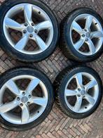 Continental Winterbanden 205/50/R17 met aluminium velgen, Ophalen, Gebruikt, 17 inch, Band(en)