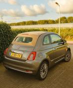 Fiat 500C Lounge Cabrio – Goed onderhouden & Apple CarPlay, Auto's, Voorwielaandrijving, Stof, 4 cilinders, Cabriolet