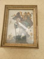 Vintage houten lijstje met glas foto 1 en 2, Huis en Inrichting, Heikant 21 Kaatsheuvel, Minder dan 50 cm, Belle Vieille Brocante