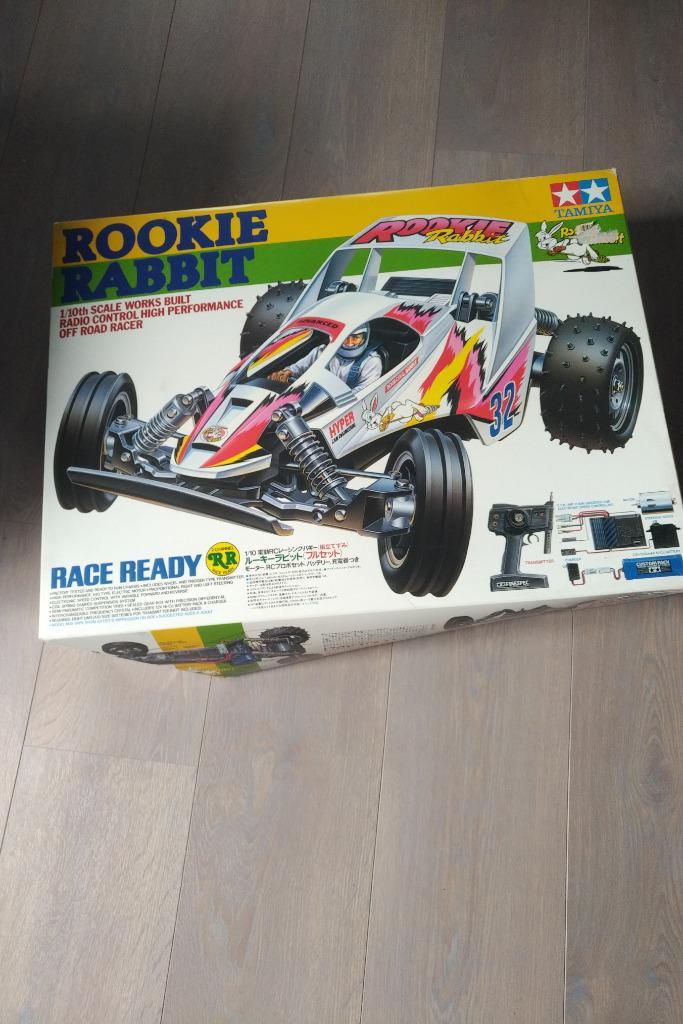 Tamiya Rookie Rabbit 1991, Hobby en Vrije tijd, Modelbouw | Radiografisch | Auto's, Gebruikt, Auto onroad, Elektro, Schaal 1:10