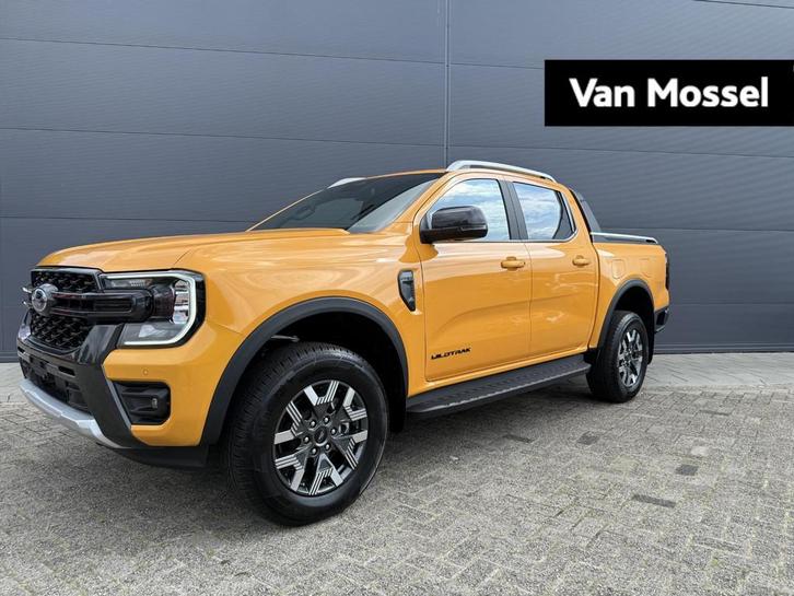 Ford Ranger Wildtrak 2.3 Plug-In Hybrid (geel kenteken) | Nu, Auto's, Ford, Bedrijf, Te koop, Ranger, 4x4, Airconditioning, Climate control
